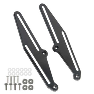 RP8830-1010B Motorcycle Windshield Mount Bracket Kits for Yamaha Tenere 700 Models 2019-Later