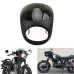 RP8840-1016BK 7" Cafe Racer Style Headlight Fairing Not Included mounting kits for Custom Bobber ChopperYamaha Suzuki Honda Kawsaki Triumph Bonneville