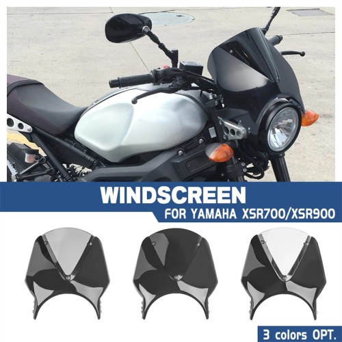 RP8840-1034 Headlight Fairing Windshield for Yamahaha XSR700 2016-2020 XSR900 2016-2021