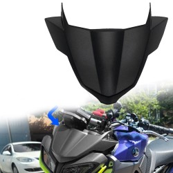 RP8840-1035B Motorcycle Accessories Front Windshield Windscreen Airflow Wind Deflector for Yamaha MT-09/FZ-09 MT-09-SP/FZ09-SP 2017-2020