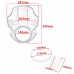 RP8840-1037 Motorcycle Front Headlight Fairing Cover for Honda Rebel CMX 300 Rebel CMX 500 2020-Later