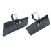 RP8880-1026 66-80mm Motorcycle Front Fork Windshield Deflectors for Honda Kawasaki Suzuki Yamaha