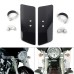 RP8880-1026 66-80mm Motorcycle Front Fork Windshield Deflectors for Honda Kawasaki Suzuki Yamaha