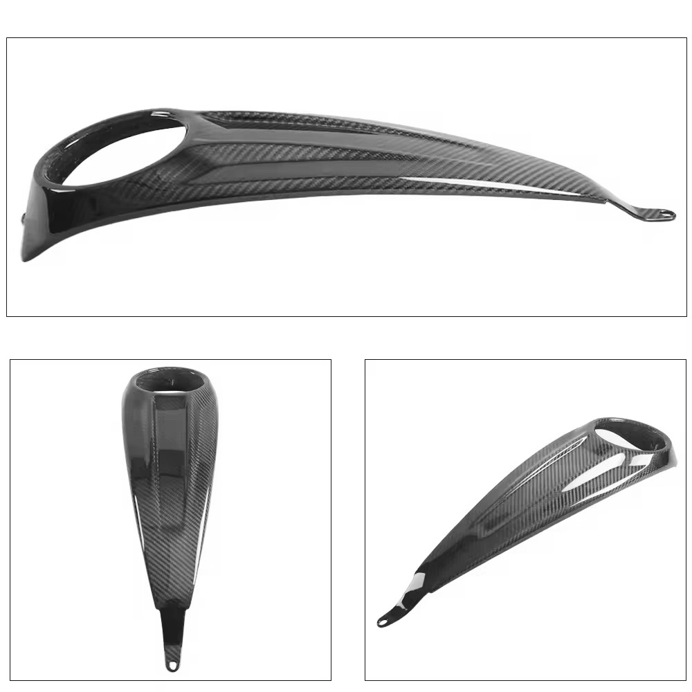 RP0920-7020F Motorcycle Carbon Fiber Tank Cover Console for Harley ...